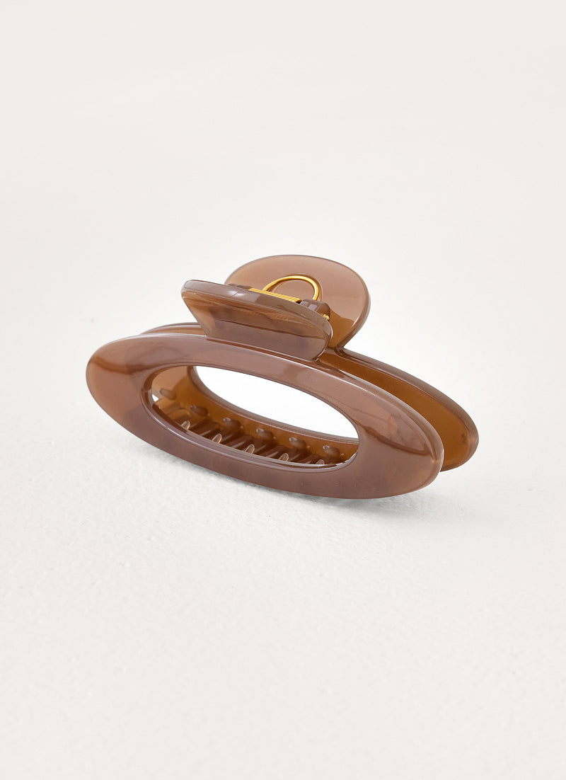 Skyea Claw Clip - Brown