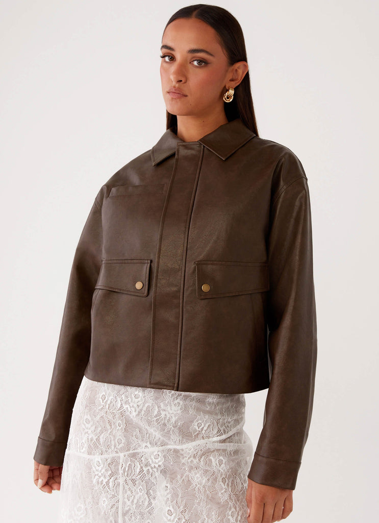 Sloane Jacket - Brown