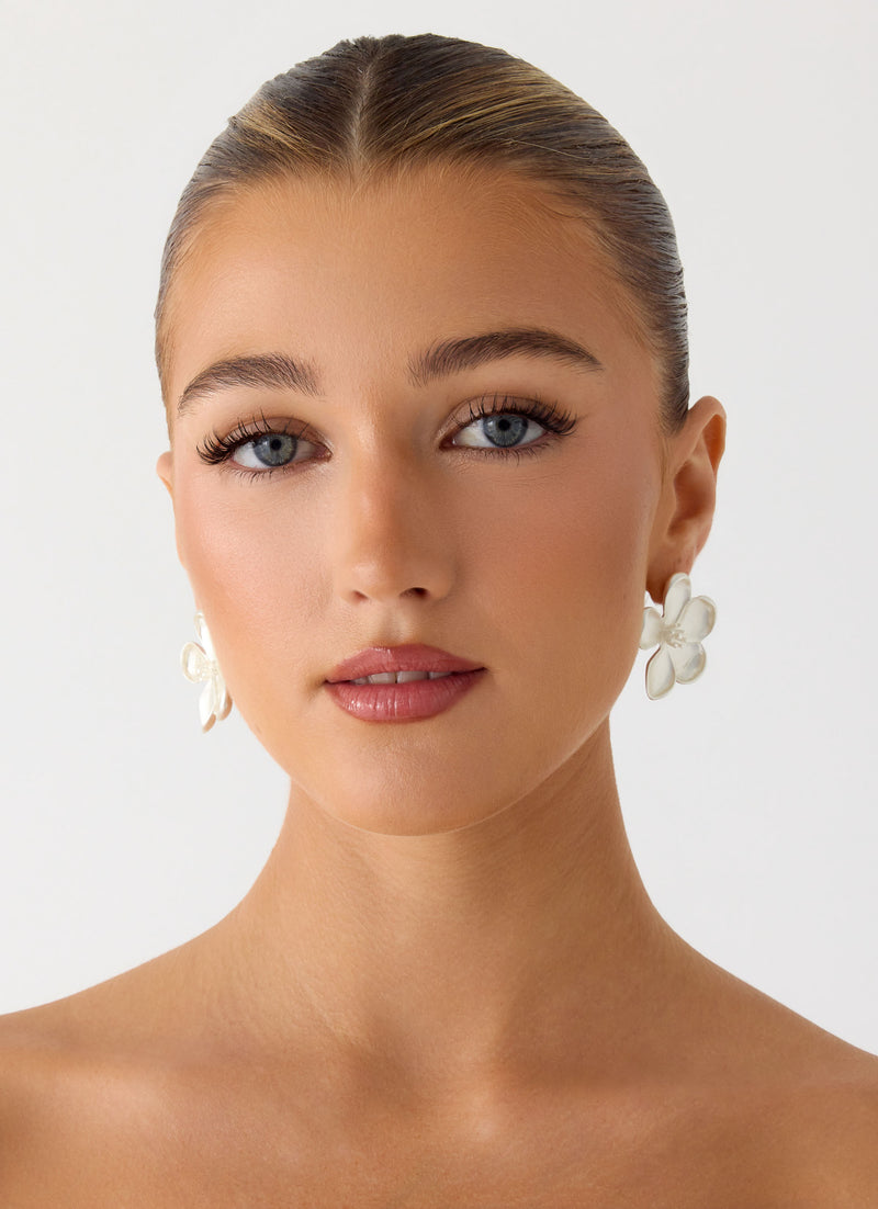 Solace Earrings - Silver