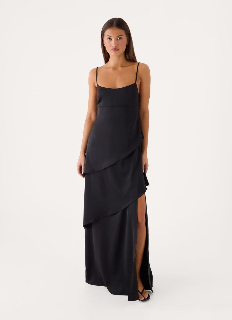 Solene Maxi Dress - Black