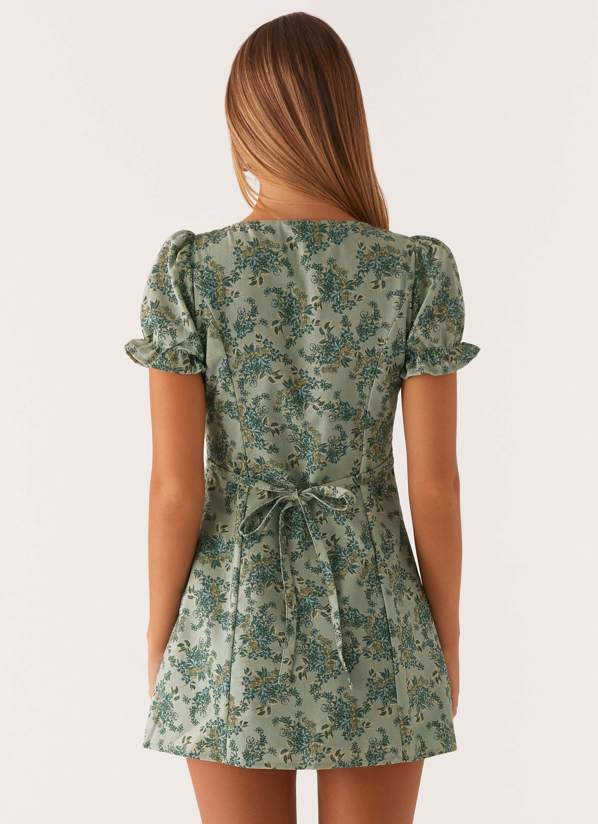 Someday Mini Dress - Cloud Nine Floral – Peppermayo