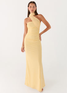 Songbird Maxi Dress - Yellow
