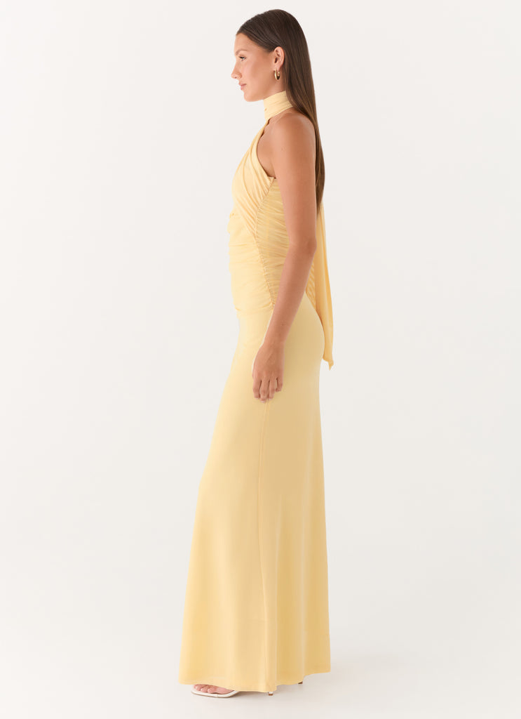 Songbird Maxi Dress - Yellow
