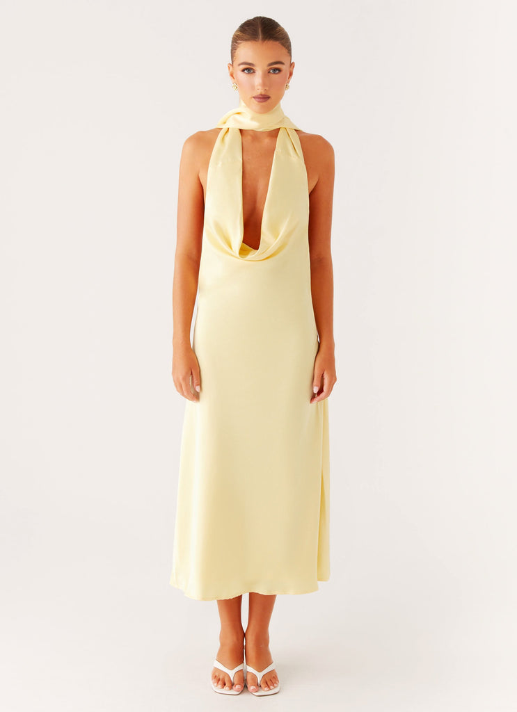 Sonny Midi Dress - Yellow