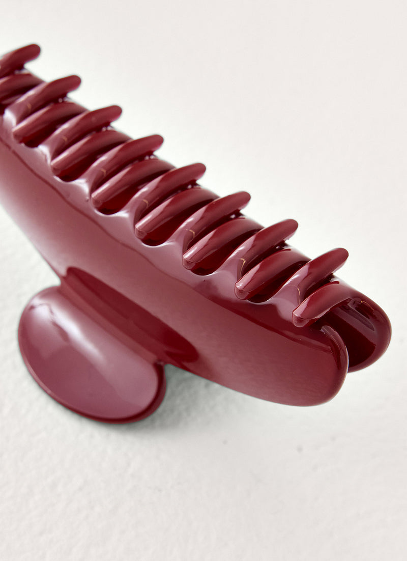Sporty Chic Claw Clip - Red