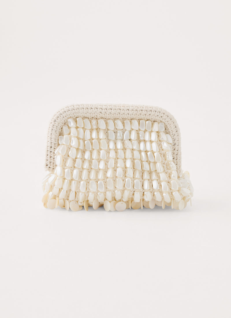St Tropez Clutch Bag - Ivory
