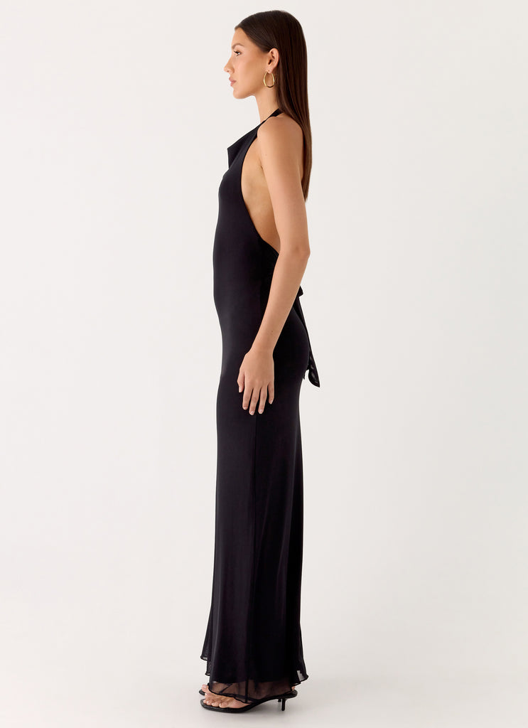 Starlight Maxi Dress - Black