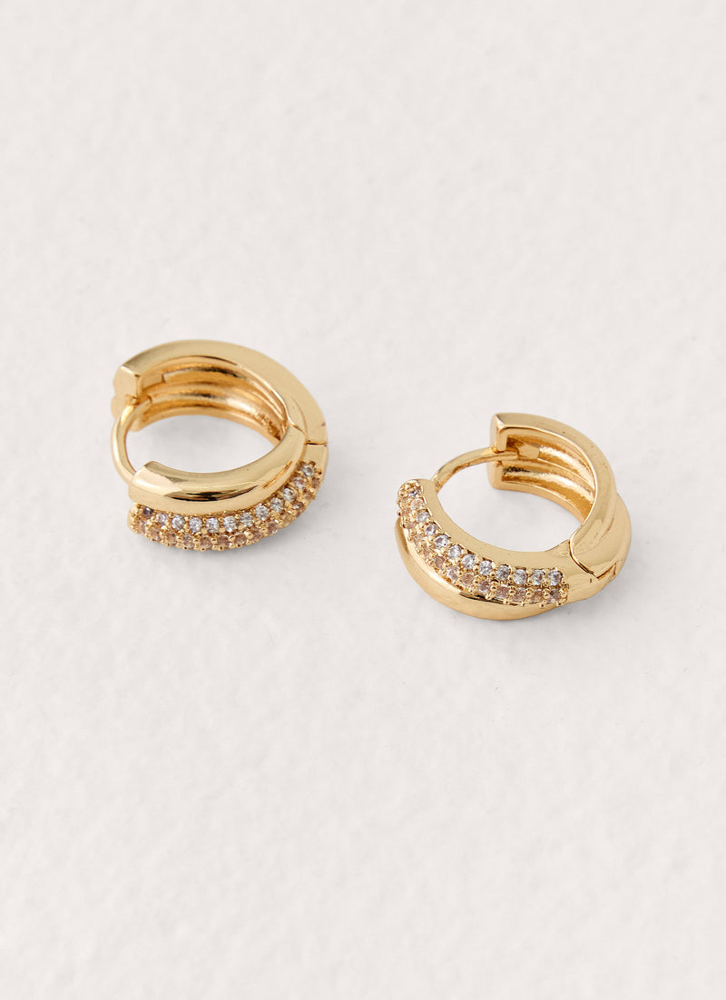 Starlit Muse Earrings - Gold