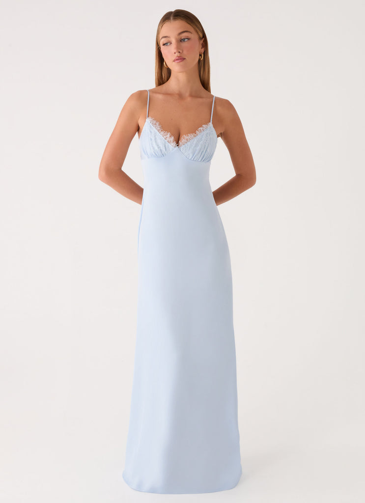 Sunniva Maxi Dress - Blue
