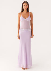 Sweet On You Maxi Dress - Lavender