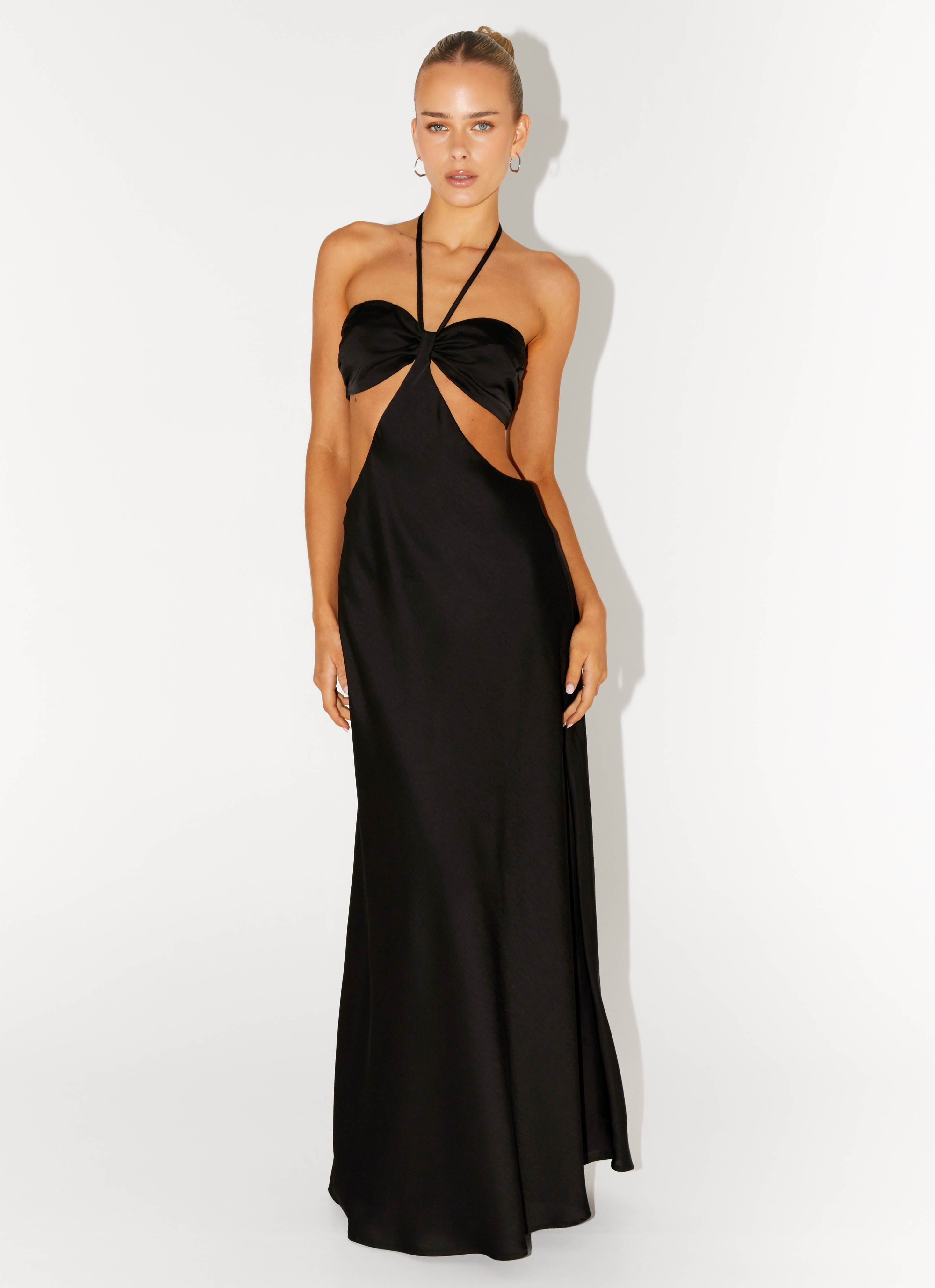 Sweetheart Cut Out Maxi Dress