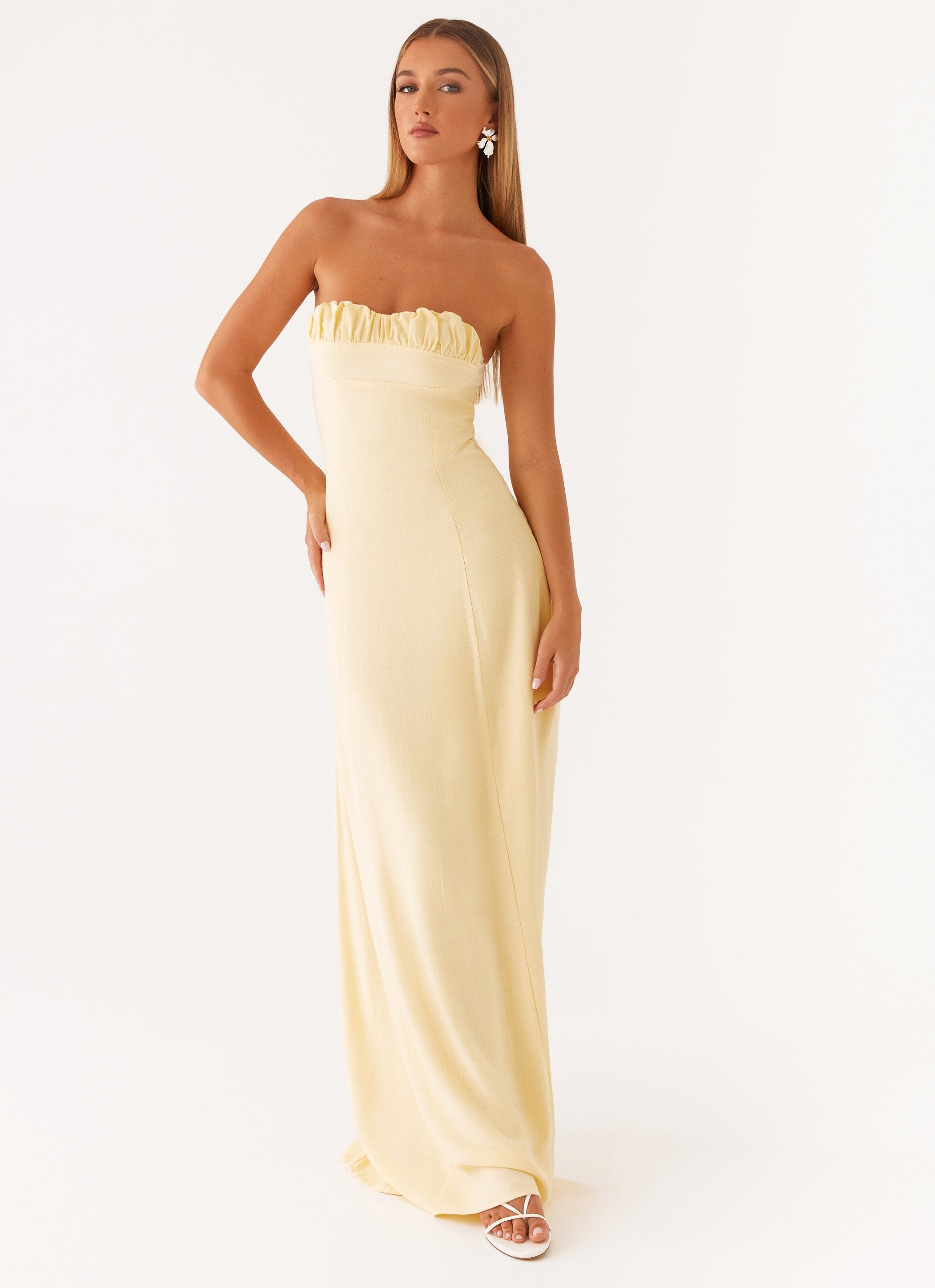 Tayla Linen Maxi Dress