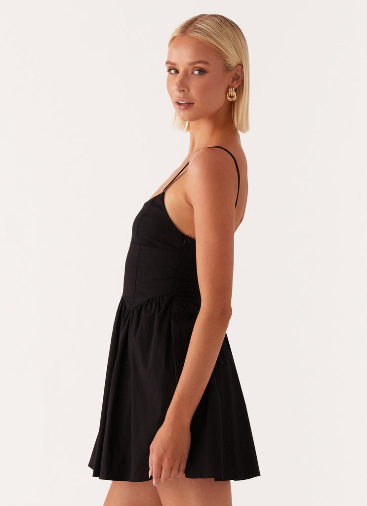 Tesoro Mio Mini Dress - Black