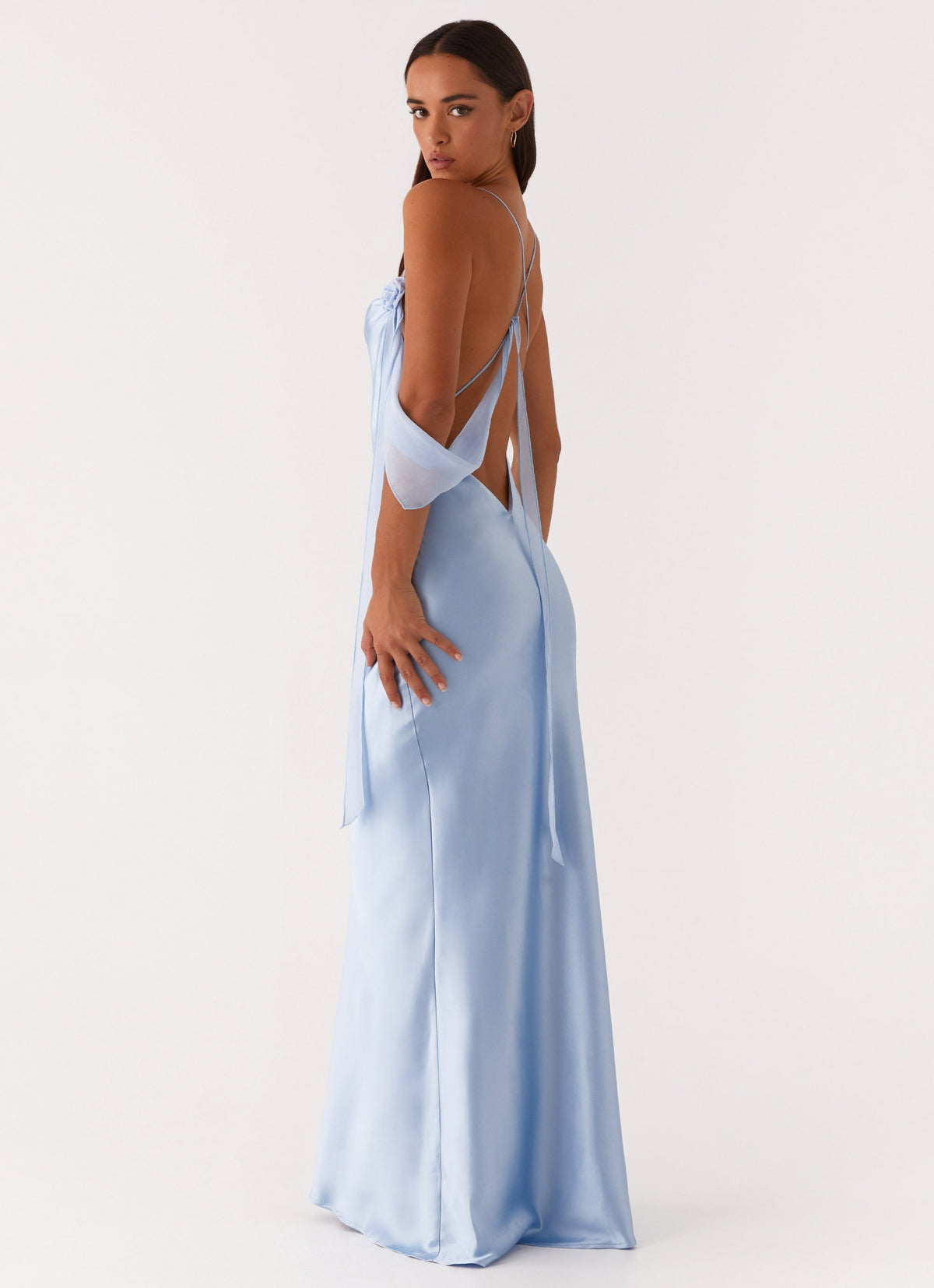Too Sweet Satin Maxi Dress