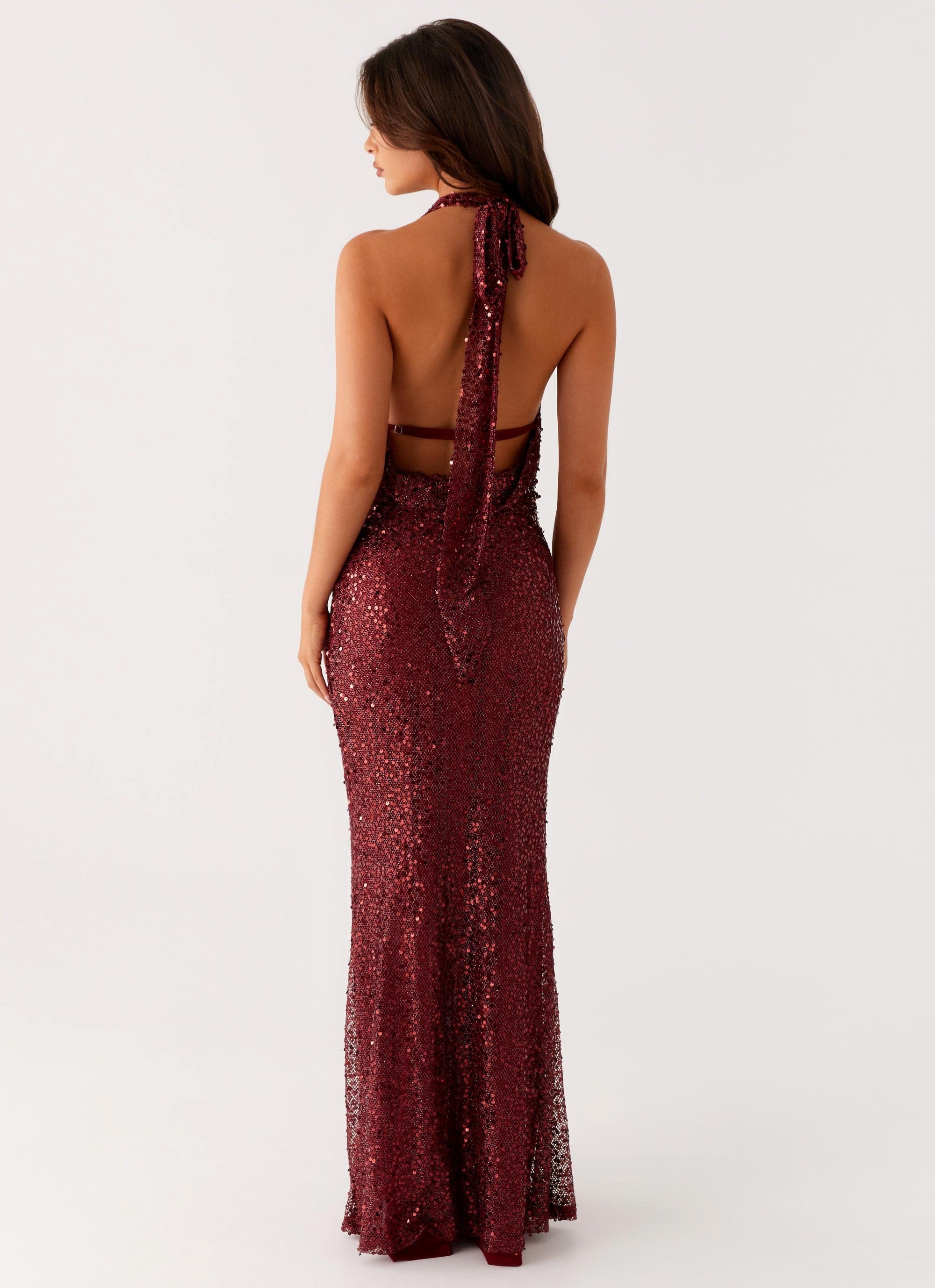 Treasured Sequin Maxi Dress