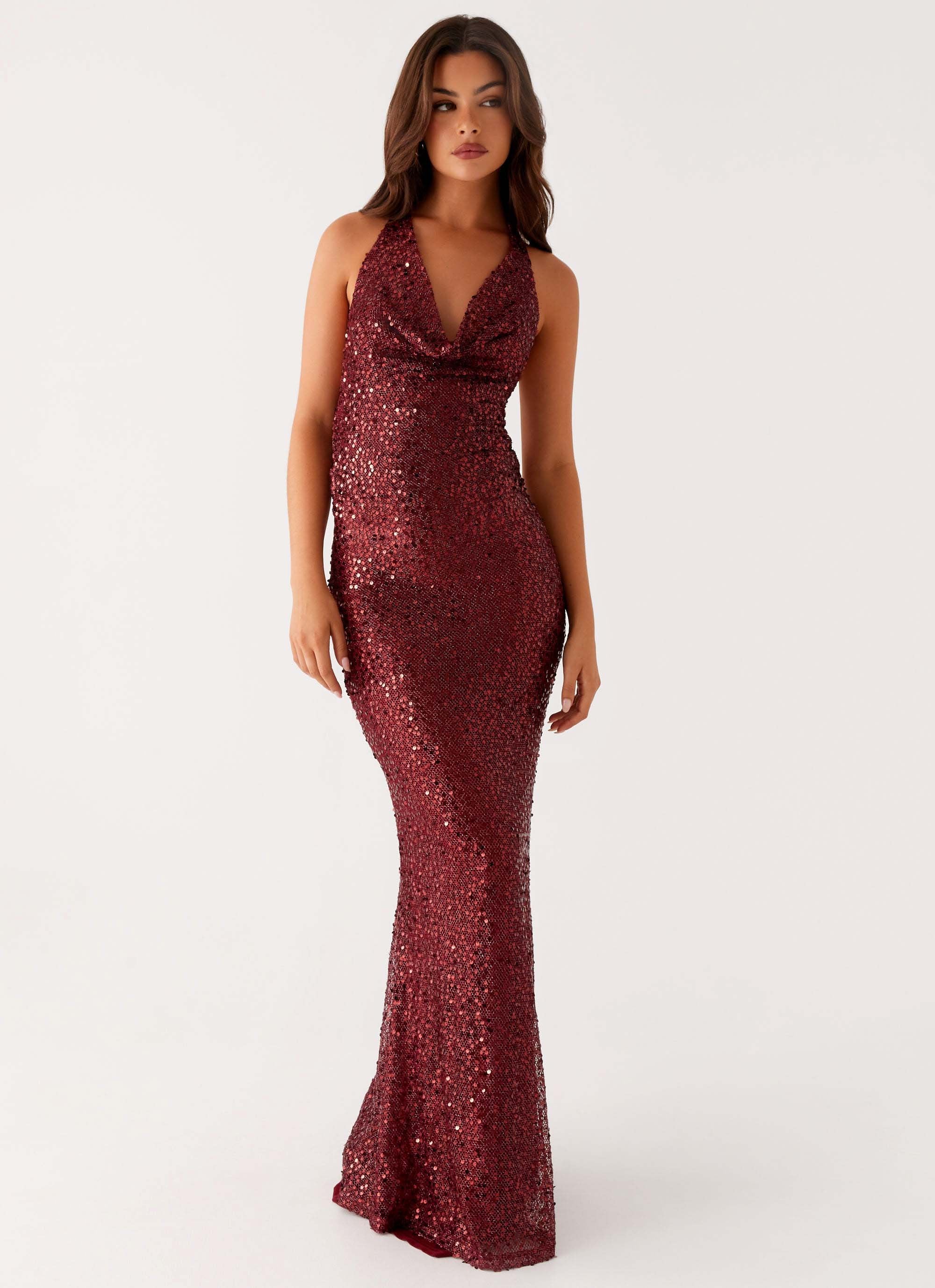 Treasured Sequin Maxi Dress