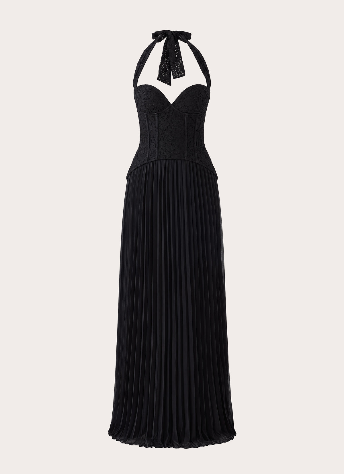 Tunnel Vision Maxi Dress - Black
