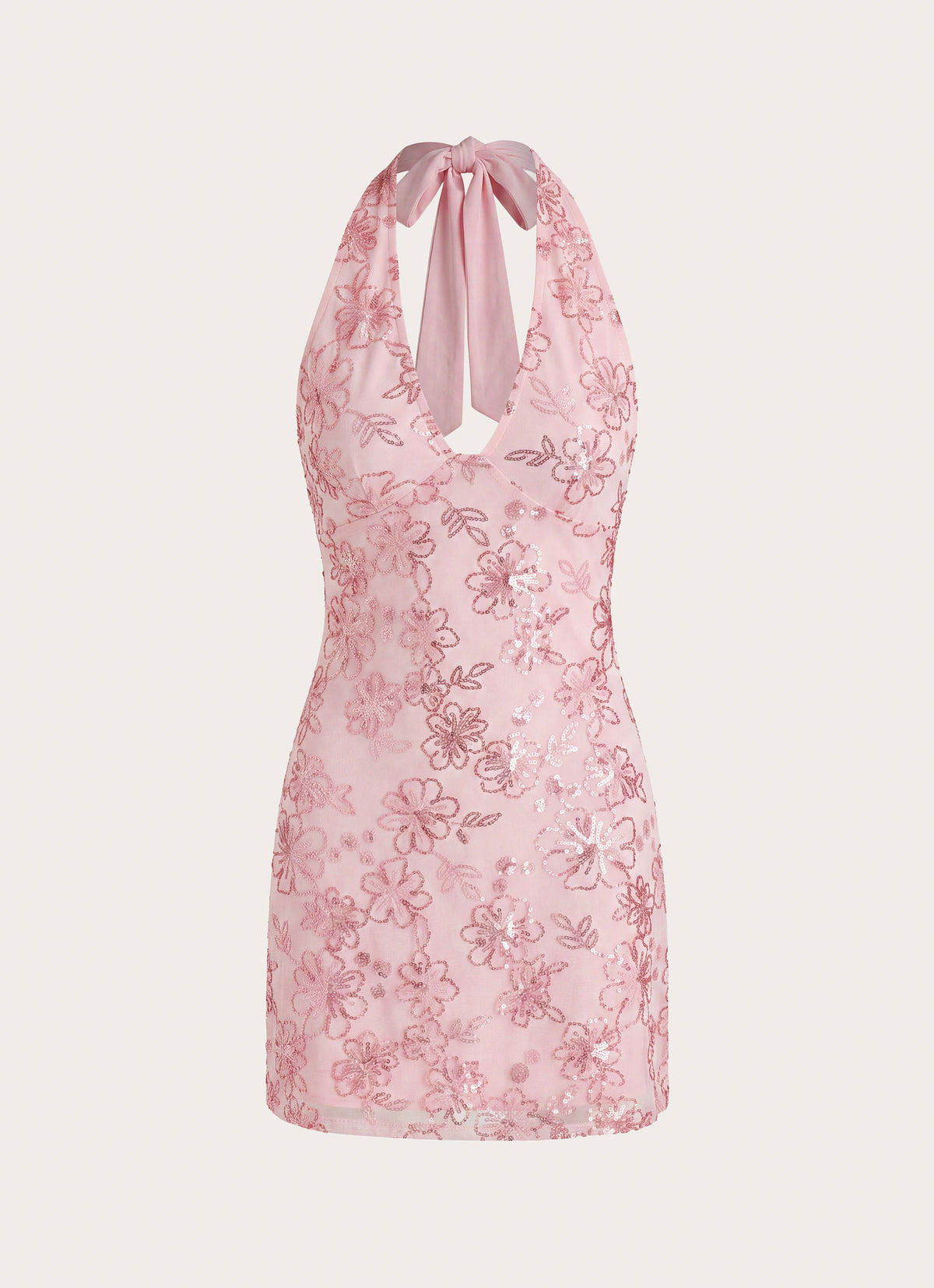 Undefeated Beaded Mini Dress