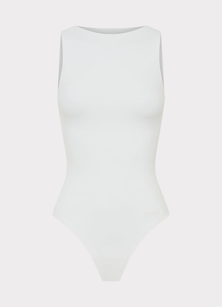Vincenza Bodysuit - White
