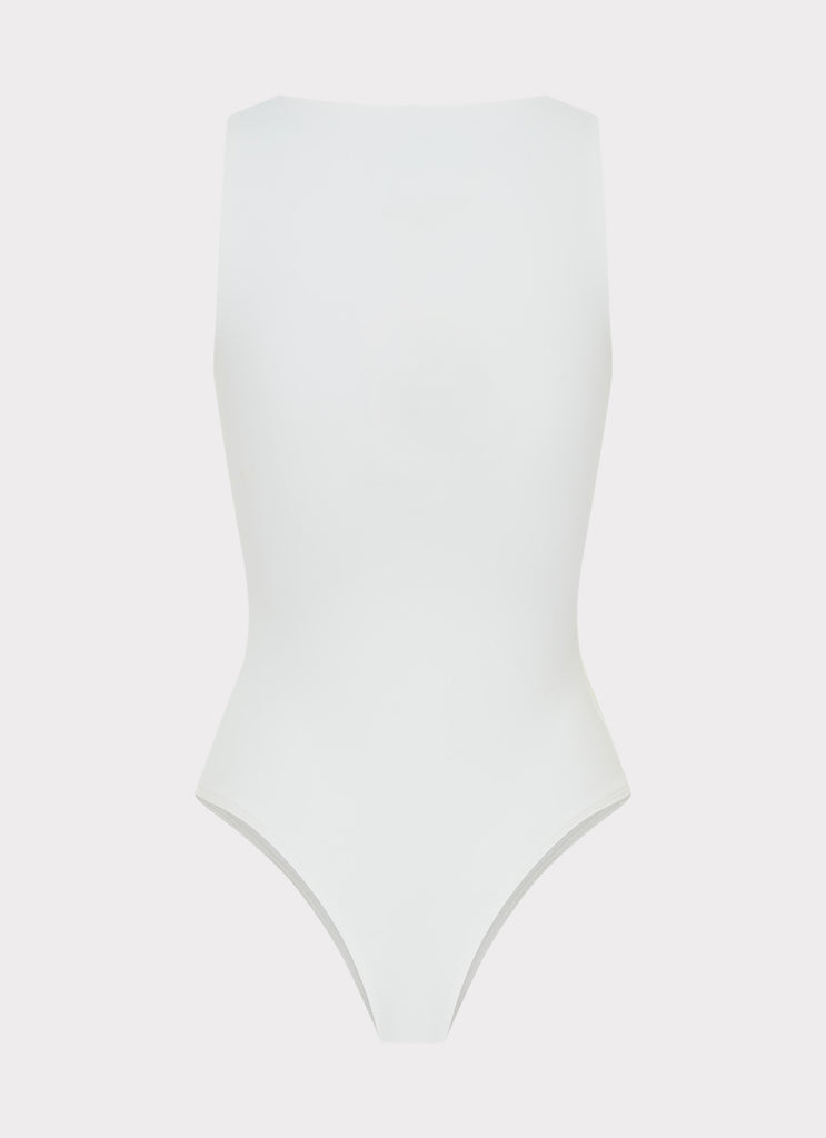 Vincenza Bodysuit - White