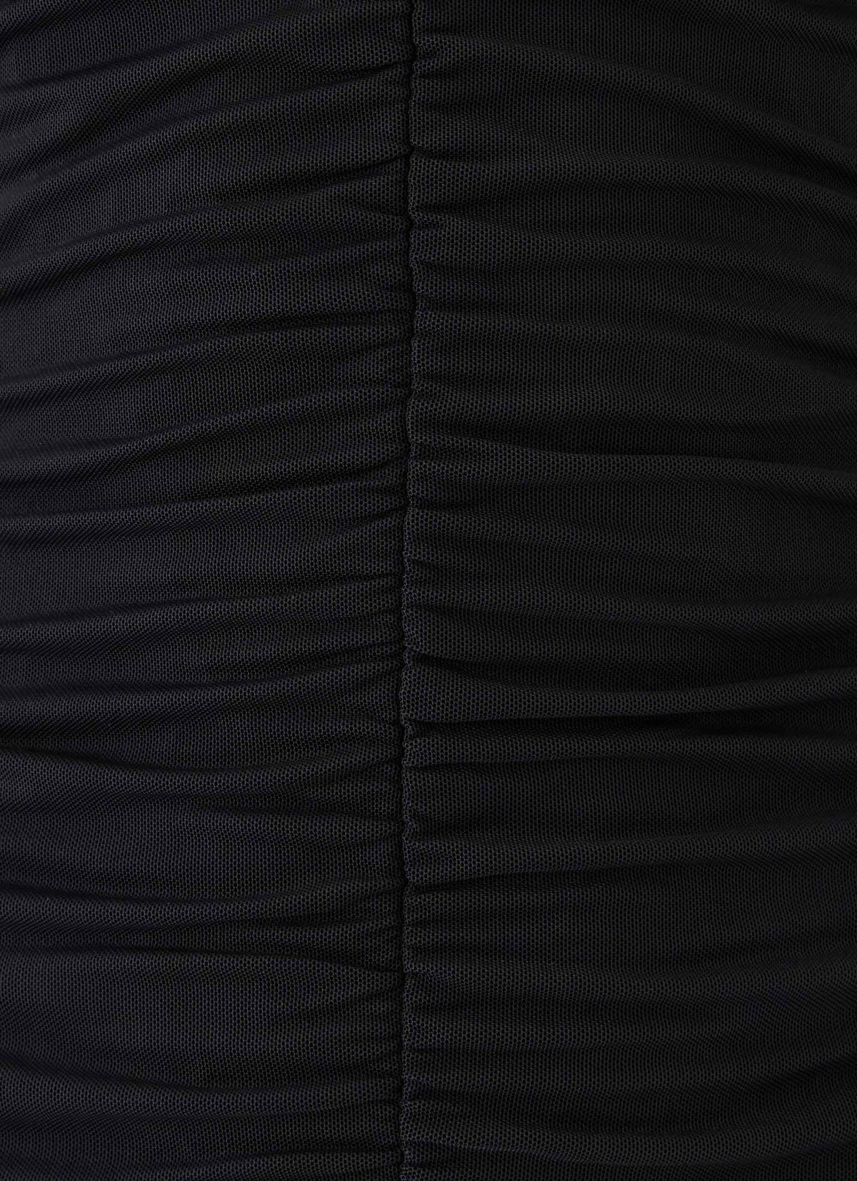 Vinese Long Sleeve Lace Mini Dress - Black