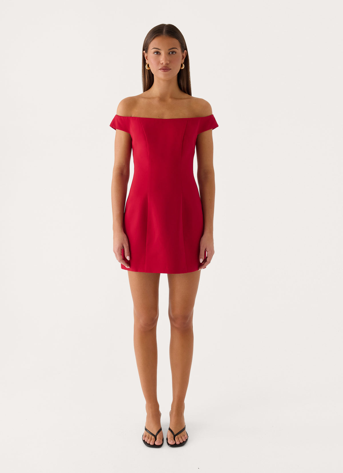 Violetta Mini Dress - Red
