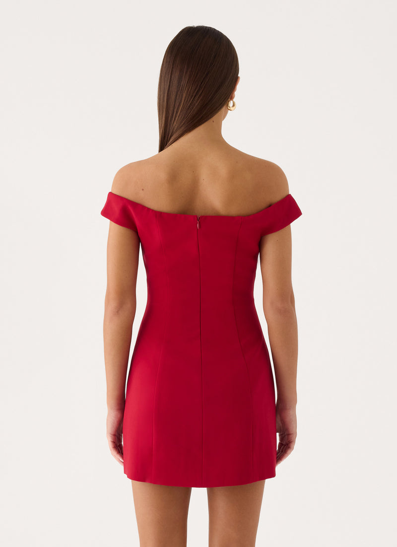 Violetta Mini Dress - Red
