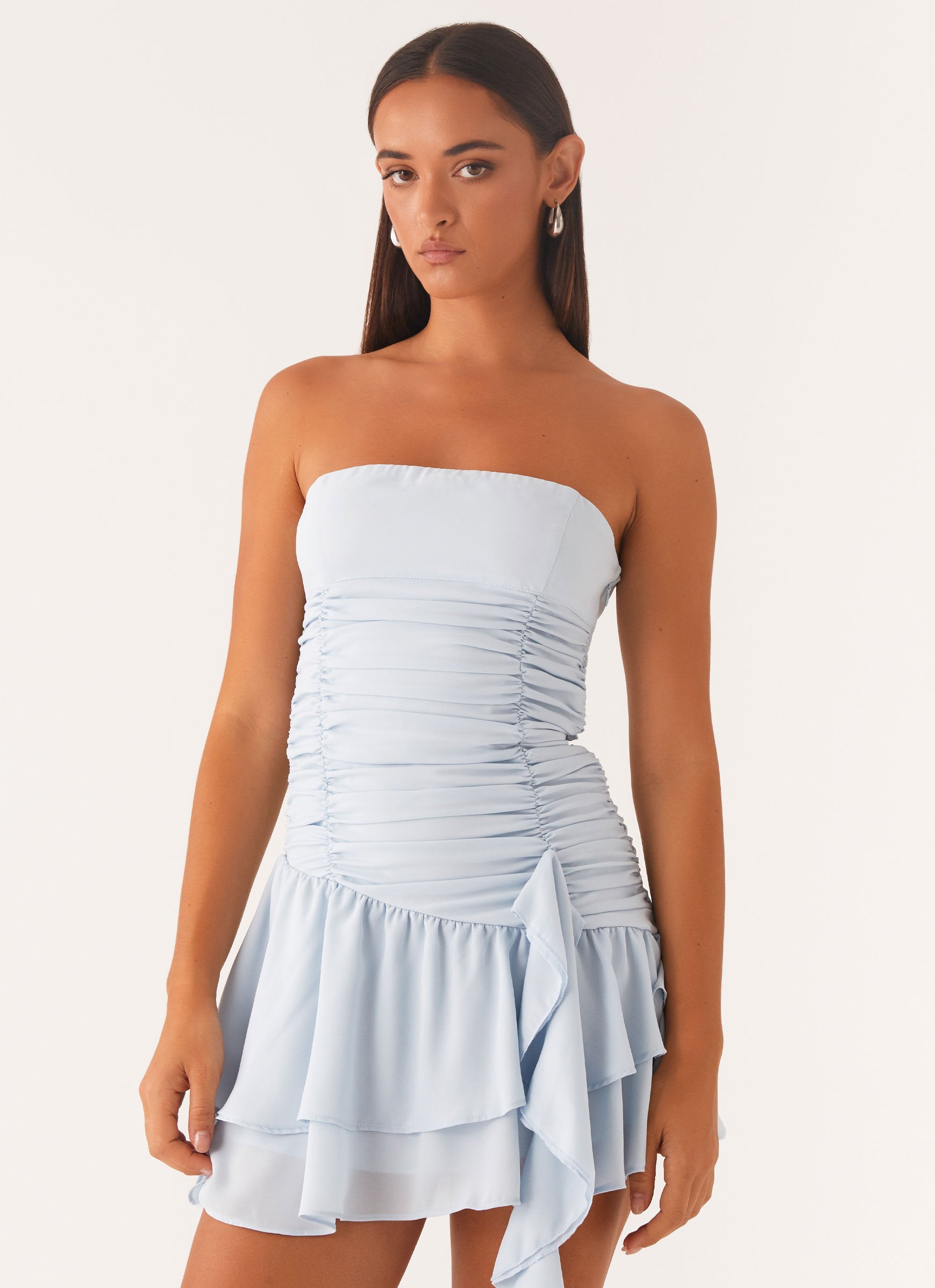Mini Dress Baby Blue Mini Dress Light Blue Dress Boutique Babydoll Dress Cute Blue Mini Dress Baby Blue Mini Dress Light Blue Dress Boutique Babydoll Dress Cute Blue
