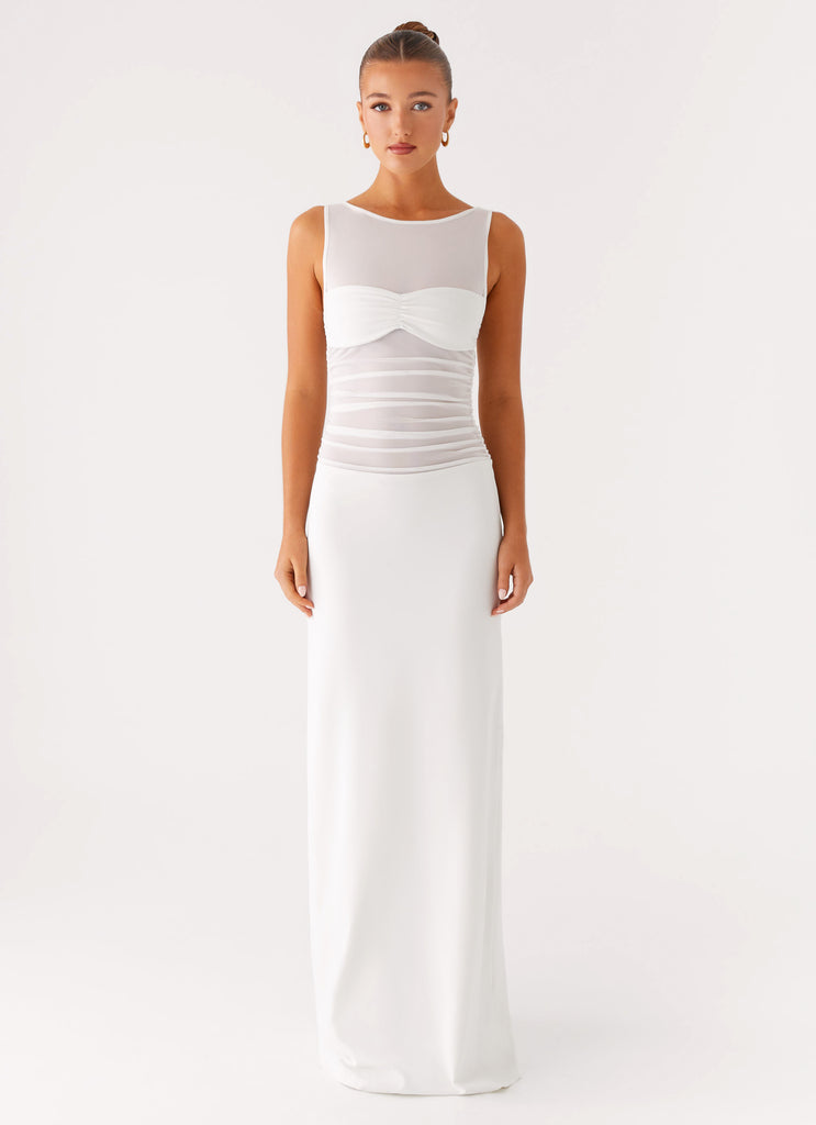 Wesley Maxi Dress - Ivory Peppermayo Wesley Maxi Dress - Ivory Peppermayo