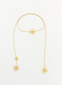 Wildflower Necklace - Gold