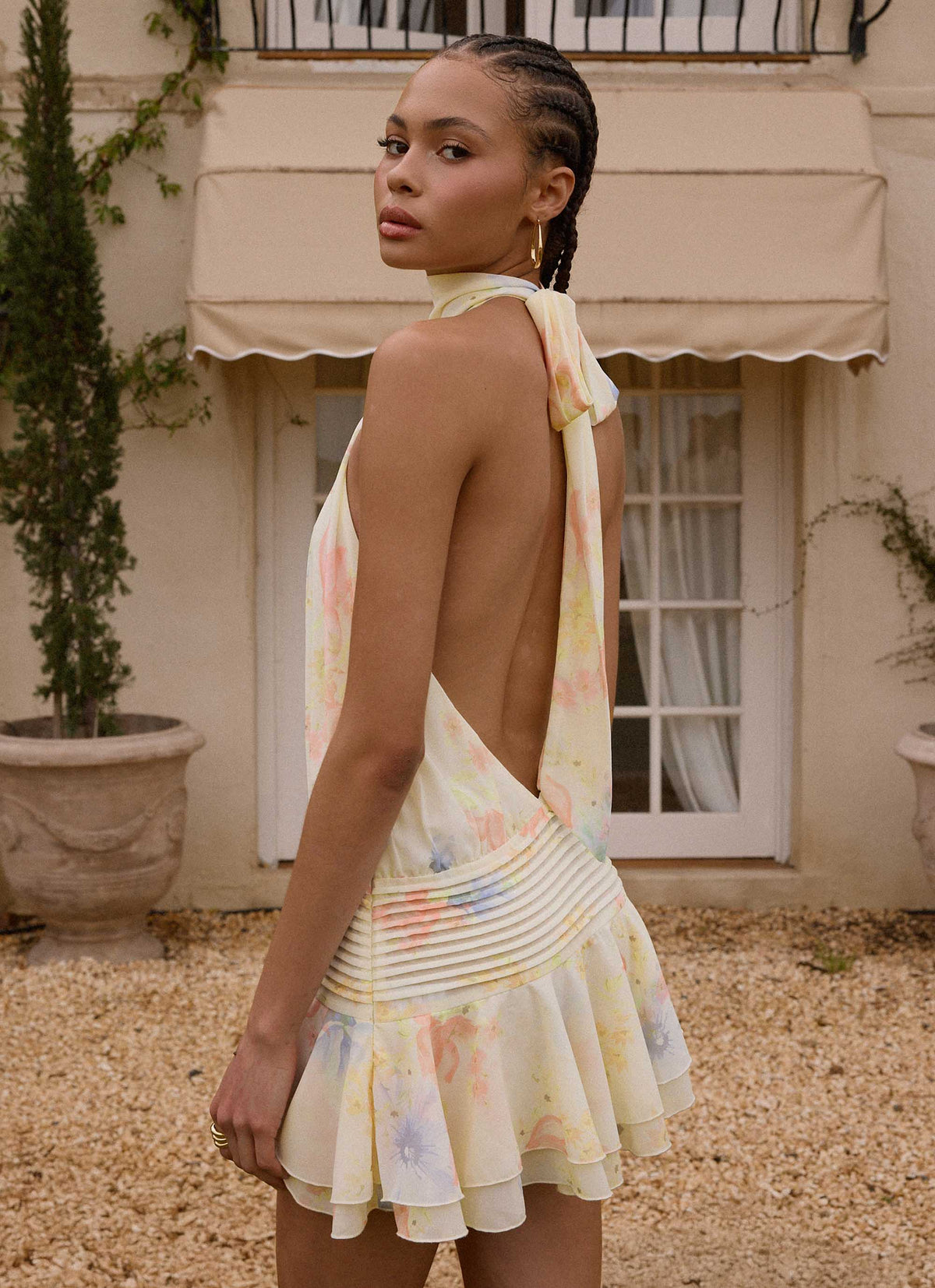 Willow Chiffon Mini Dress