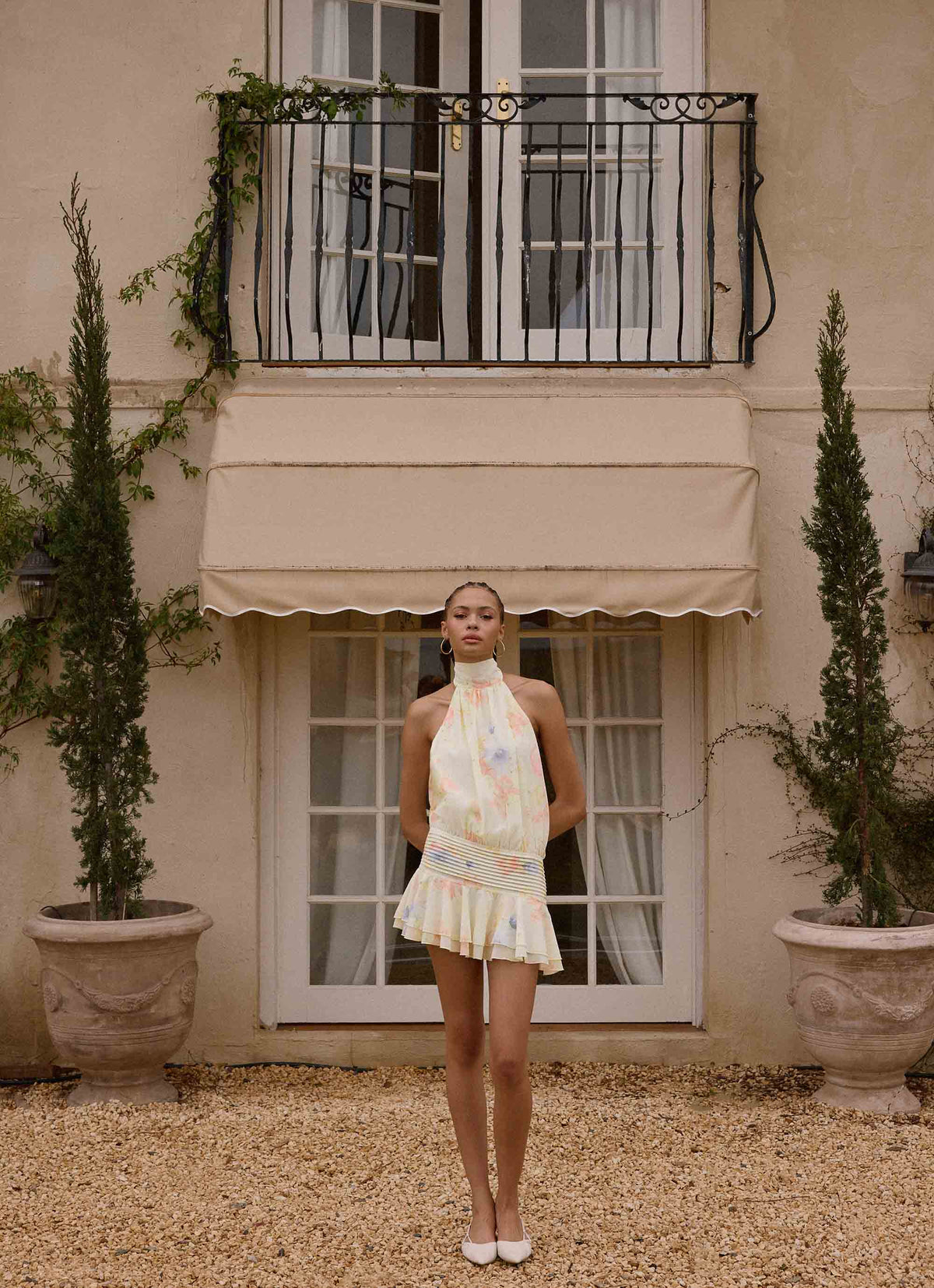 Willow Chiffon Mini Dress