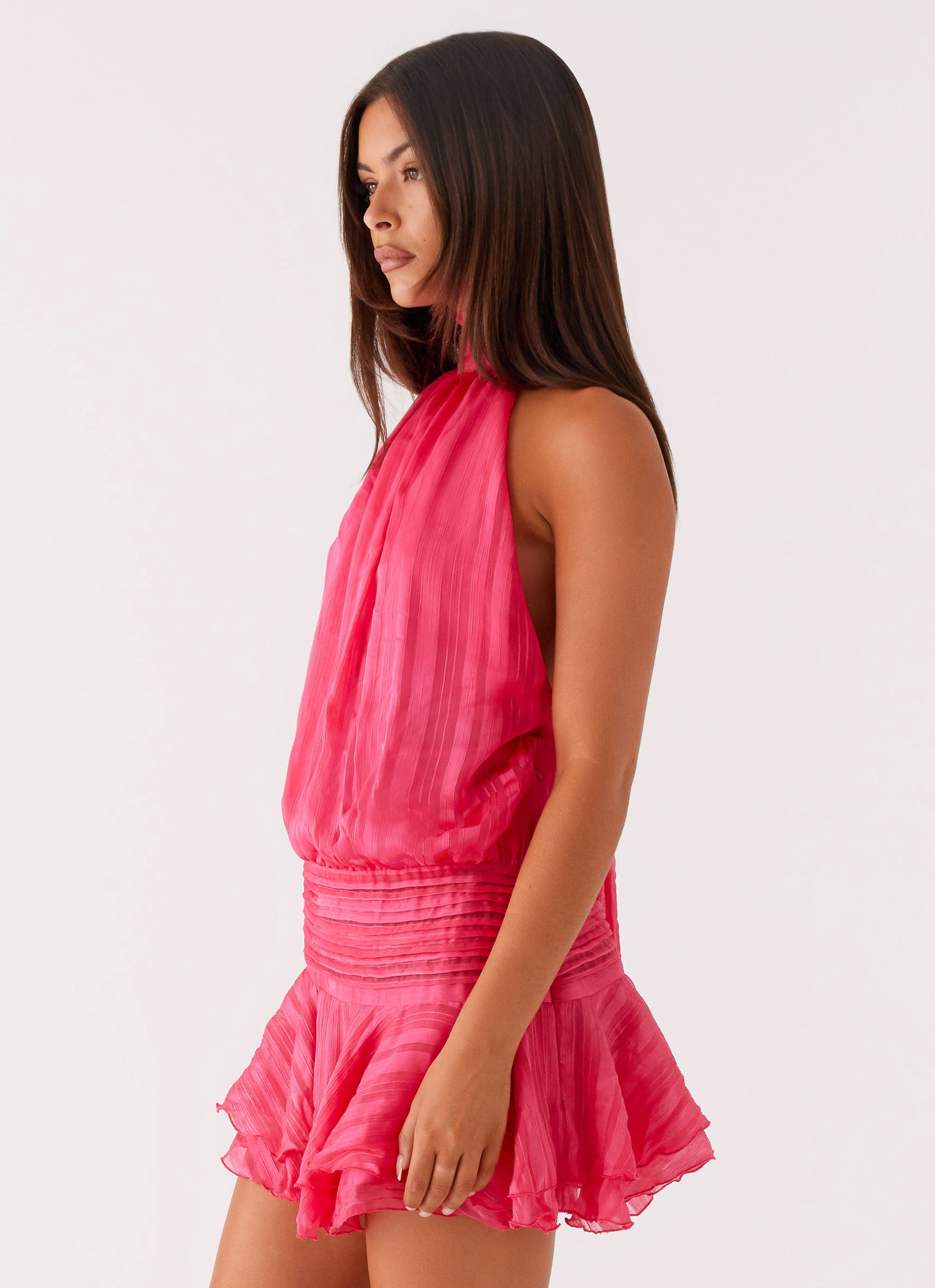 Willow Chiffon Mini Dress