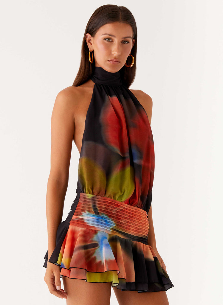Willow Chiffon Mini Dress