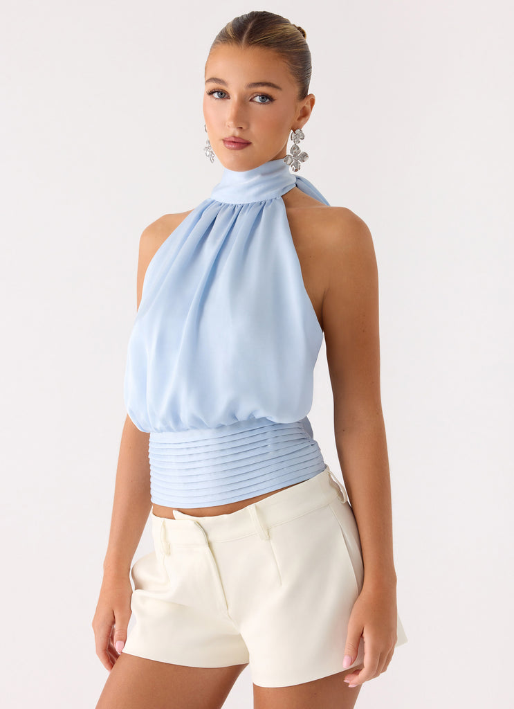 Willow Top - Pale Blue