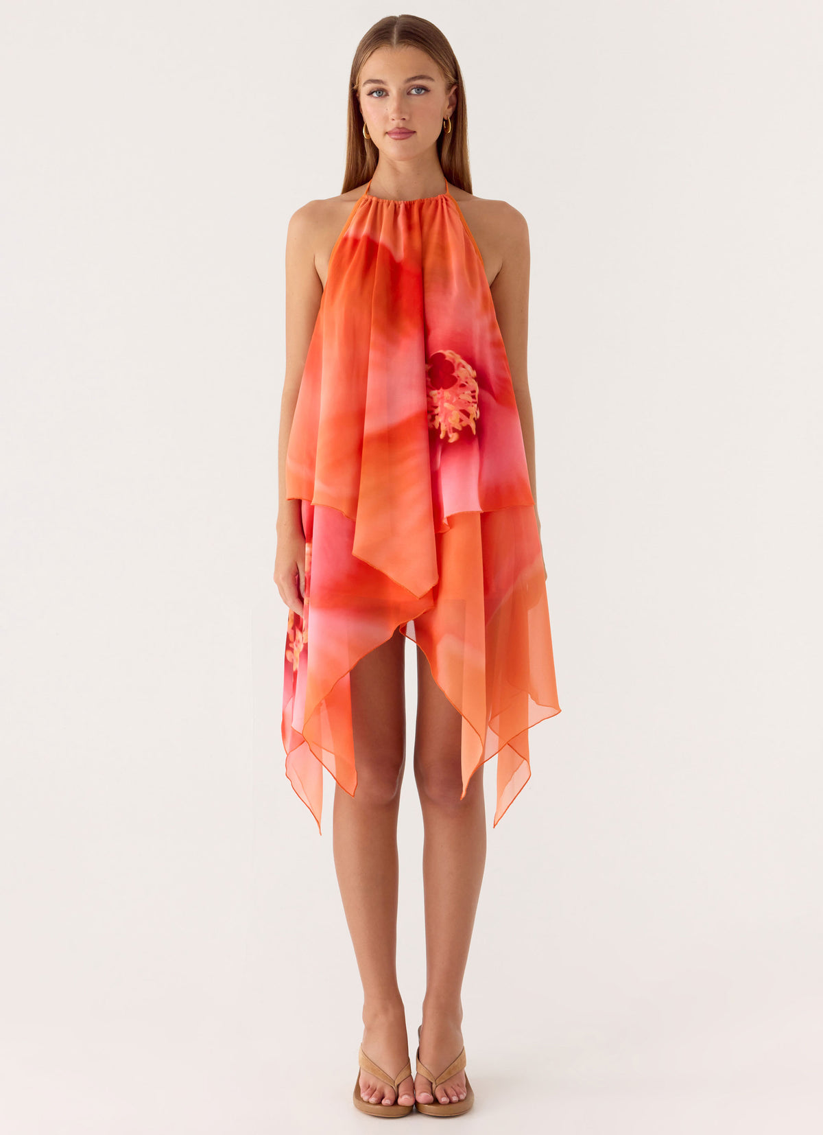 Wylma Mini Dress - Orange Blossom