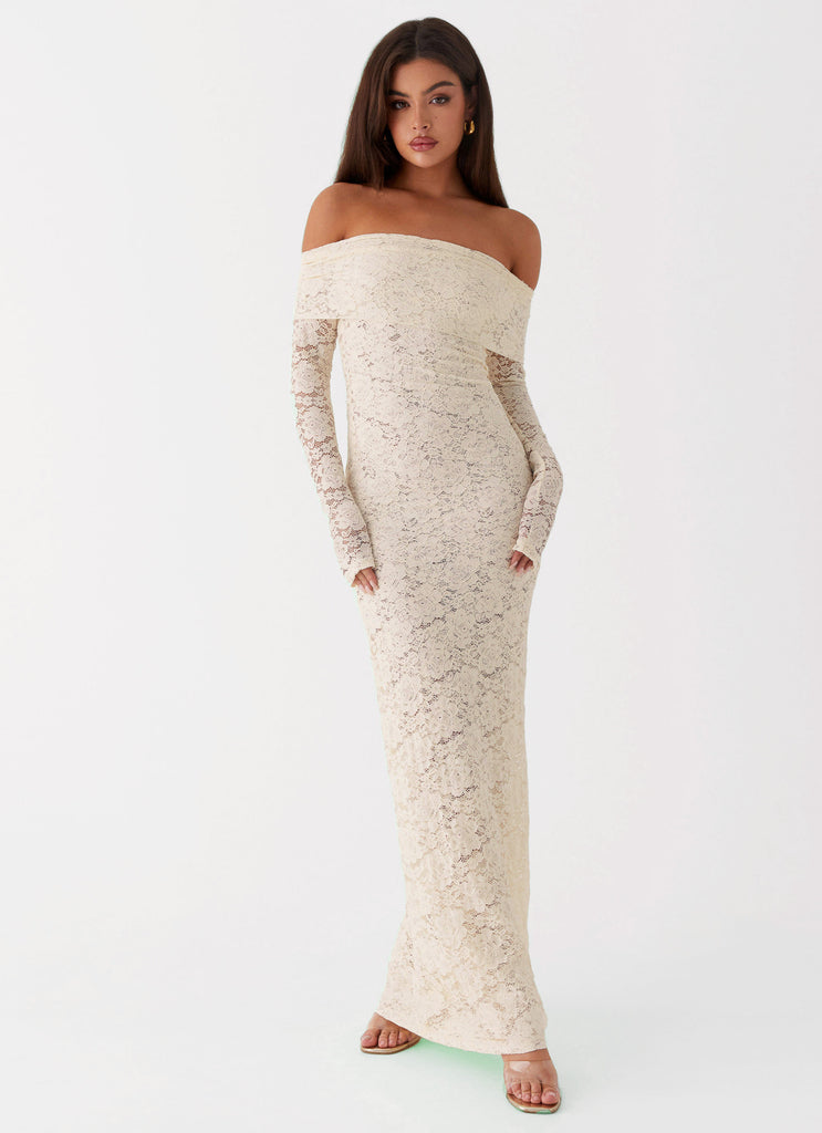 Yours Always Lace Maxi Dress - Ivory
