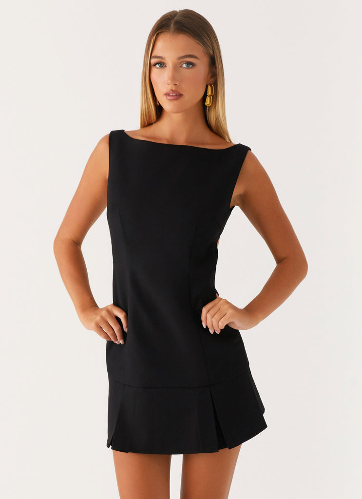 Zavia Mini Dress - Black