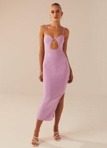 Piece of Me Midi Dress - Orchid - Peppermayo