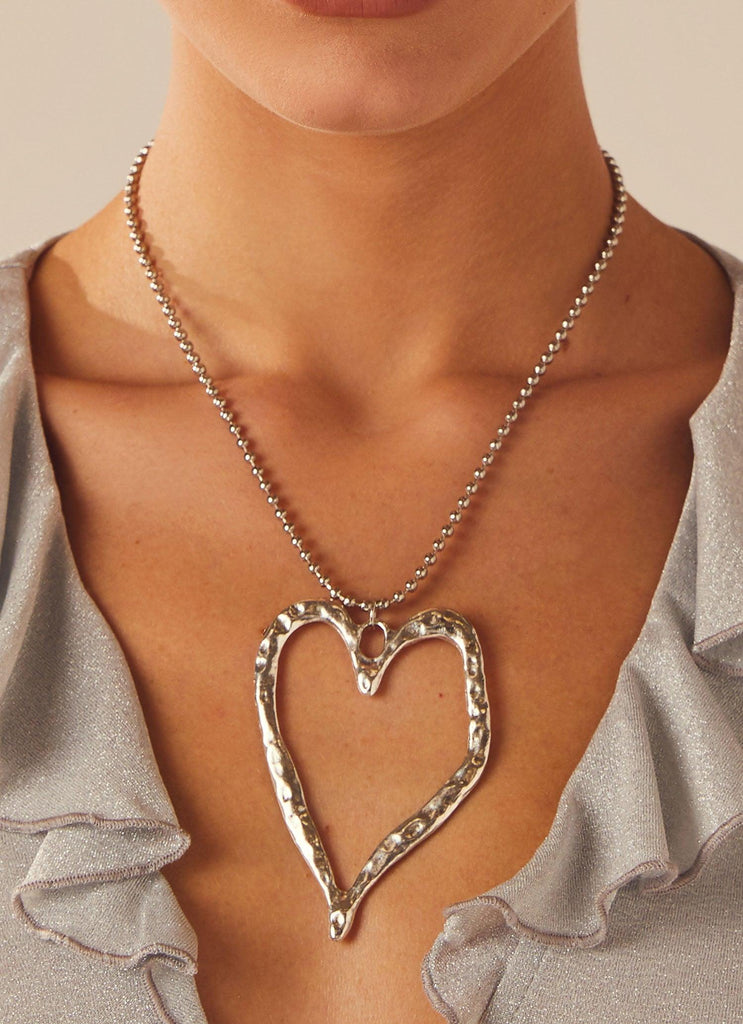 Love Sick Necklace - Silver - Peppermayo