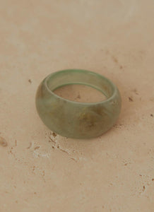 See The World Resin Ring - Green - Peppermayo