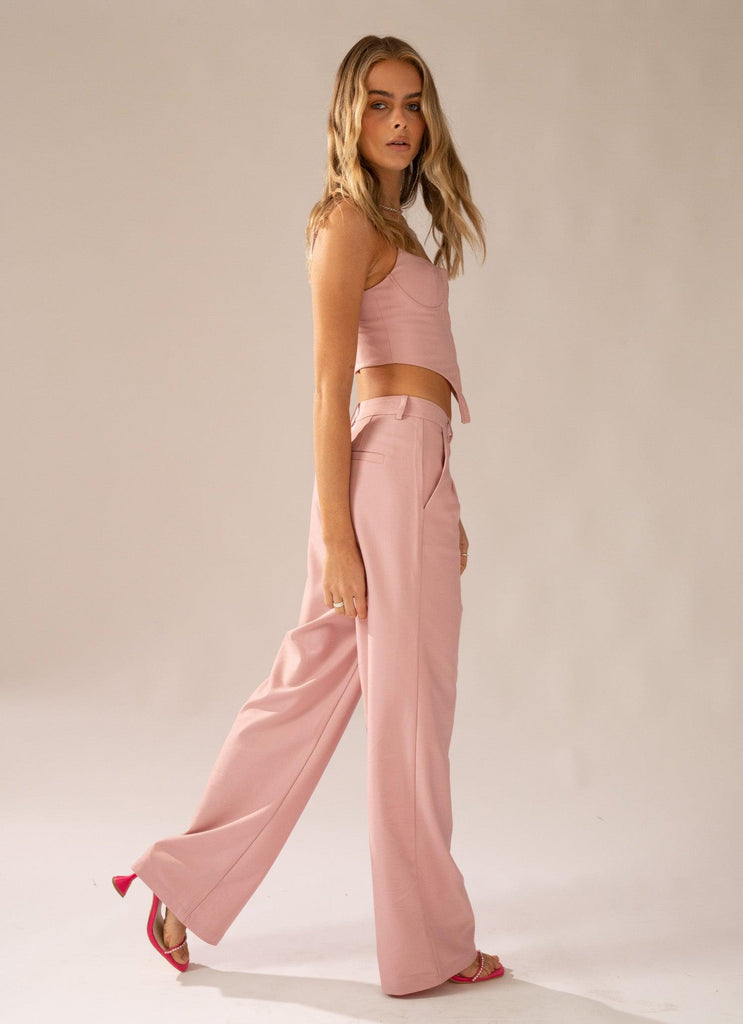 Magdalena Suit Pants - Lovers Pink - Peppermayo
