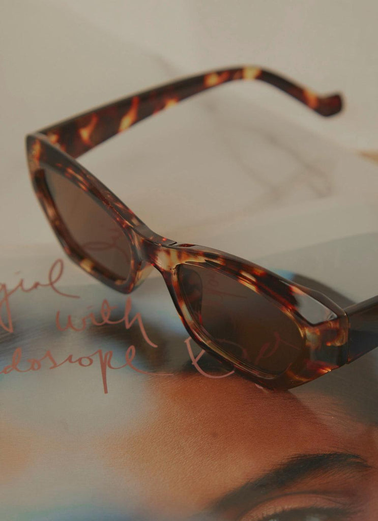 Call Me By Your Name Sunglasses - Brown Tort - Peppermayo