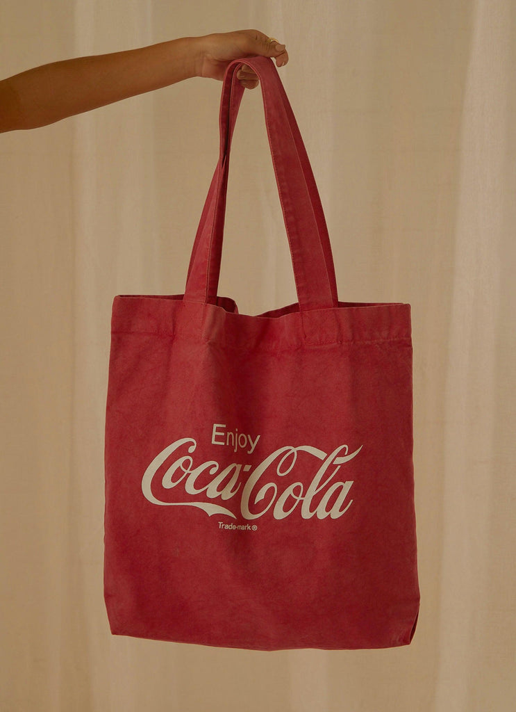 Coca Cola Tote - Coke Red - Peppermayo