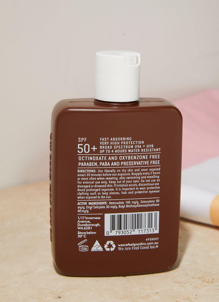 Coconut Sunscreen Lotion SPF50+ 200ml - Multi - Peppermayo