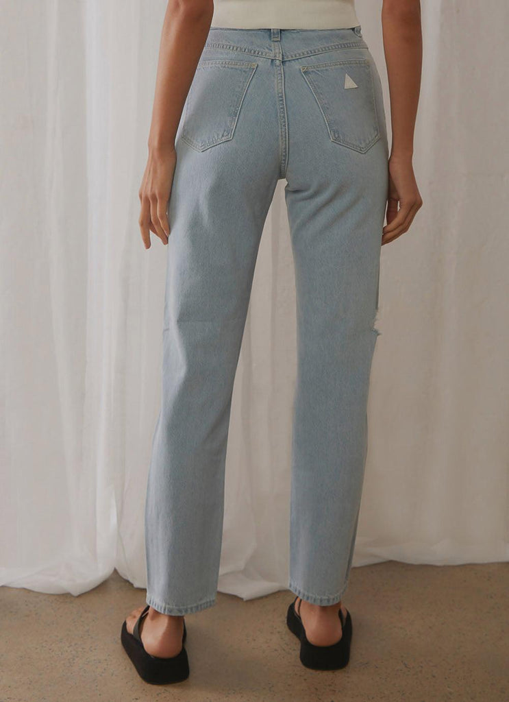 A 94 Slim Jeans - Daisy Blue - Peppermayo