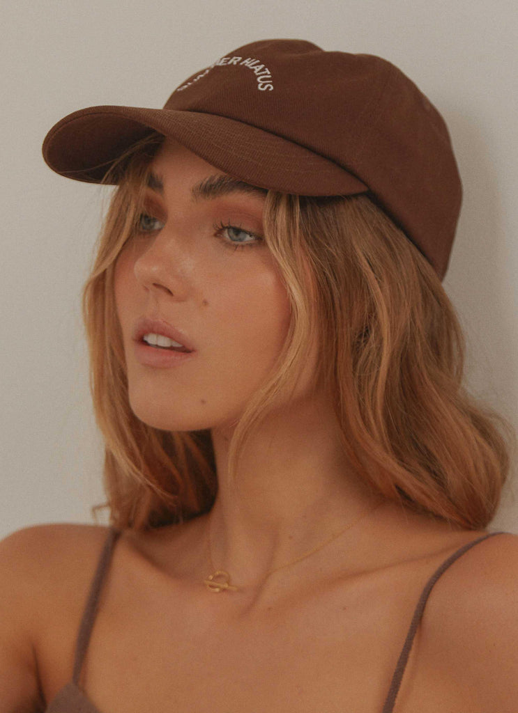 Time Out Dad Cap - Choc Brown - Peppermayo