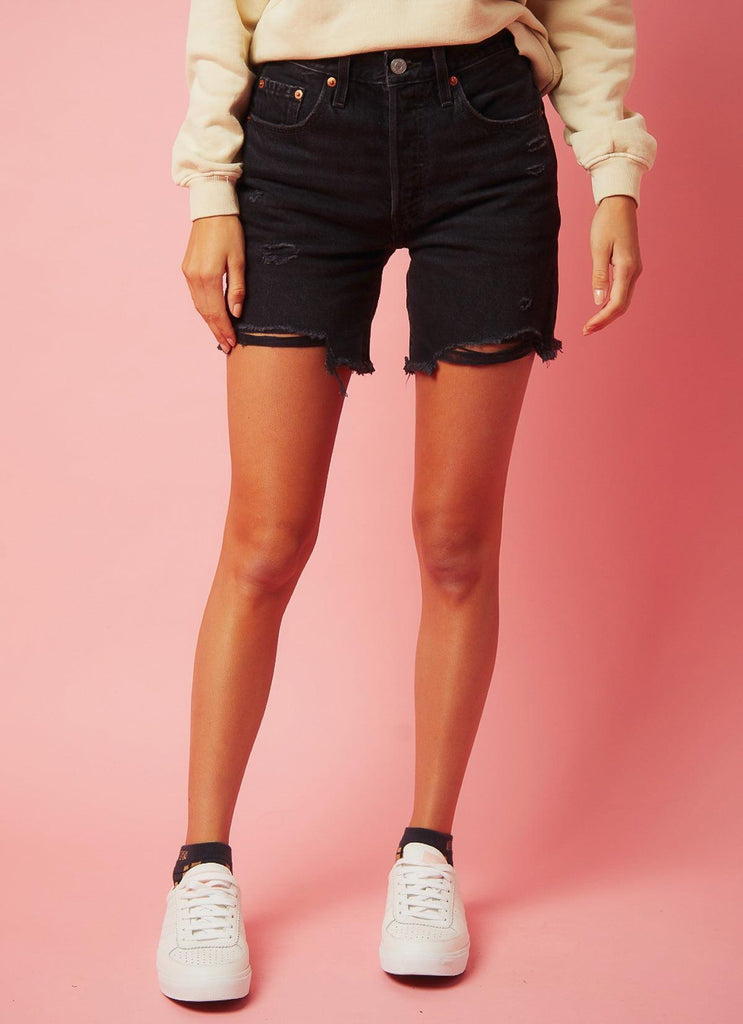 501 Mid Thigh Short - Bees Knees - Peppermayo
