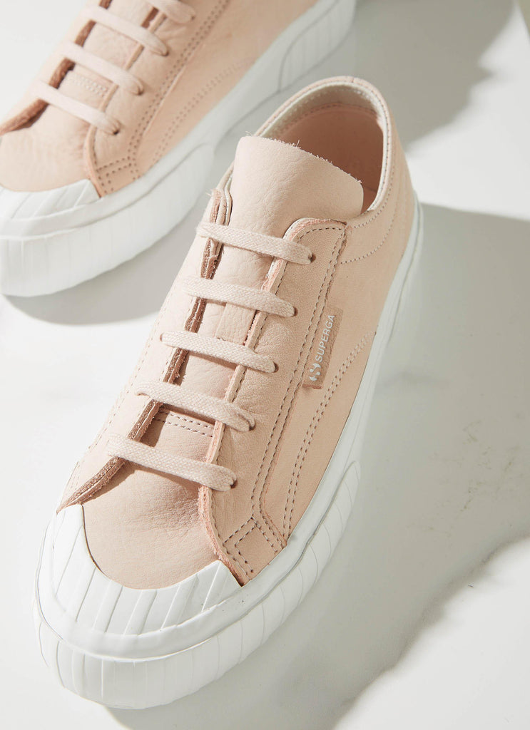 2630 Stripe Buttersoft Sneaker - Pink Peach Blush - Peppermayo