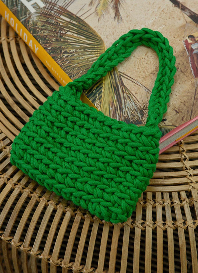 Getaway Weekend Crochet Bag - Jade Green